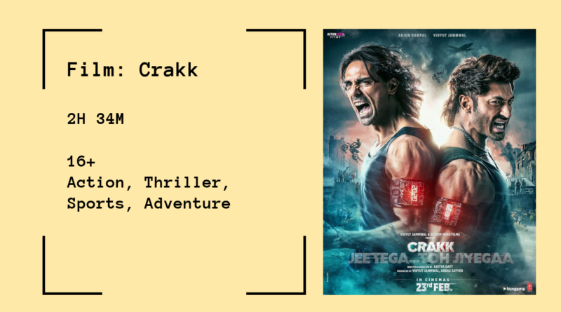 Crakk movie review