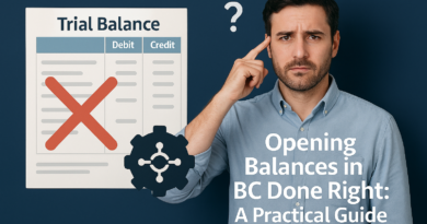 Opening Balances in BC — Done Right : A practical guide for consultants who’ve been burnt by a client saying “just upload the trial balance.”